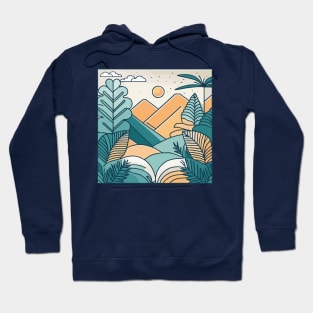 Jungle and mountains time Hoodie